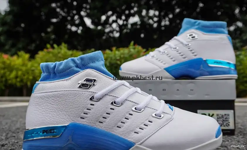 GOD PK 17 Jordan SHIP MATERIALS Blue TO Retro RETAIL SP READY University Low 0604